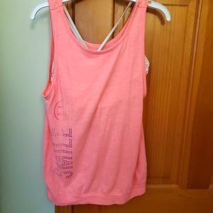 Smile tank top (inserted sports bra)